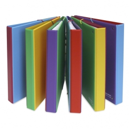 CarpePlus de anillas forrado PVC MultiCOLORS