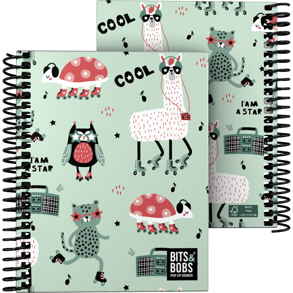 16522742-CUAD_FOR-A6-C5MM-B&B-PARTY_tipo_2 Cuaderno For A6 100h 70g C5mm PARTY B&B