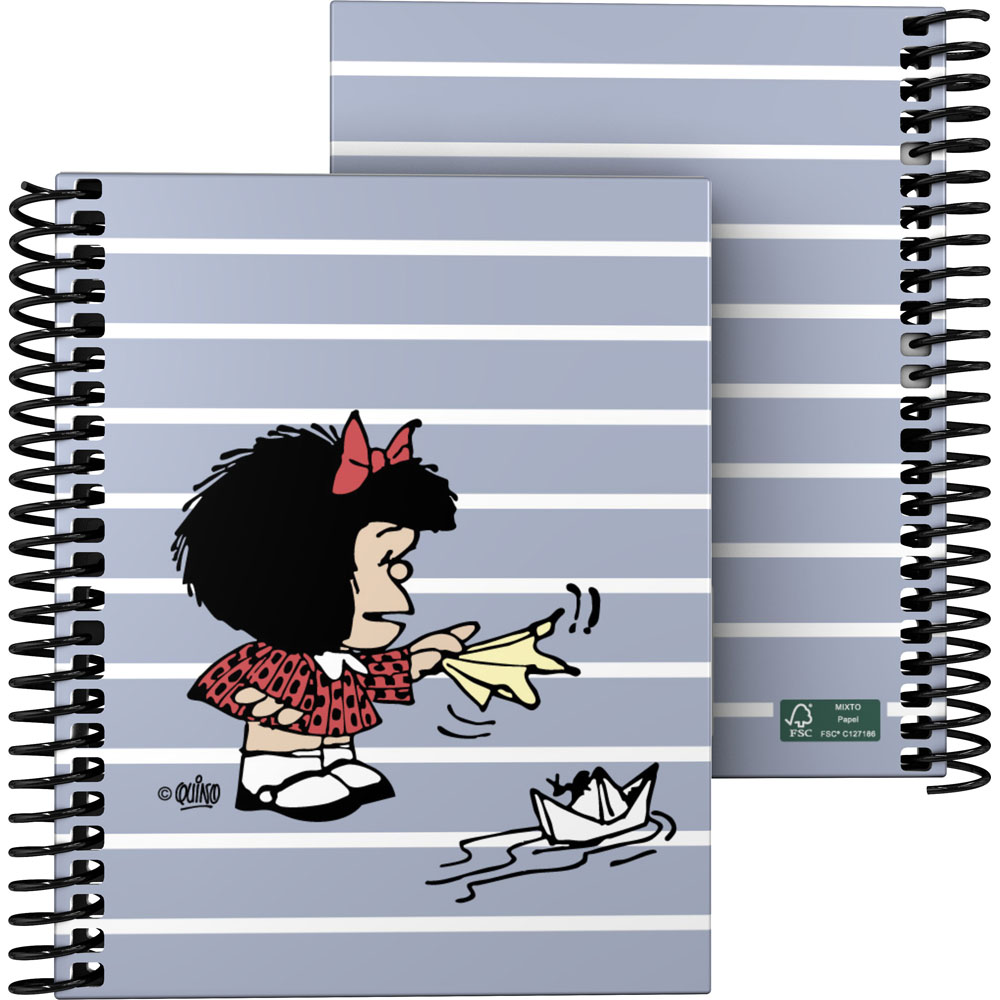 16522744-CUAD-FOR A6 C5MM MAFALDA BOAT_tipo_2 Cuaderno For A6 100h 70g C5mm MAFALDA BOAT