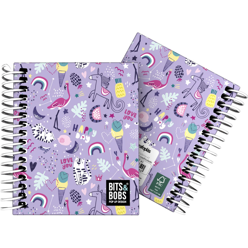 16532741-CUAD-FOR-A7-C5MM-BB-HAPPY_tipo_2 Cuaderno For A7 100h 70g C5mm HAPPY B&B